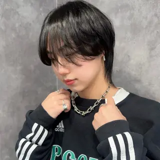 ショート カラー メンズ philia hair eyelash所属・韓国ヘア 🎀SUZU🎀のヘアスタイル