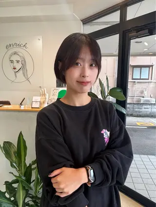 ショート enrich / キタガワ カノンのヘアスタイル