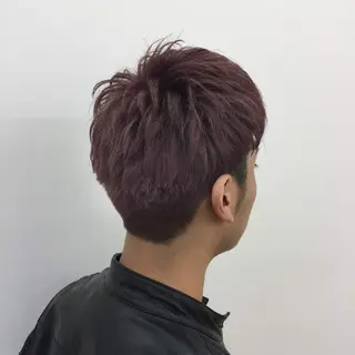 メンズ カラー 艶髪サラサラカラー 🌈前原健吾のヘアスタイル