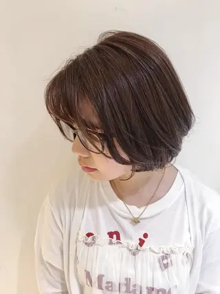 ショート ブリーチカラー/ 岩破瑞希のヘアスタイル