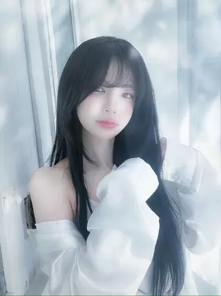 ロング パーマ 田中 アキオのヘアスタイル