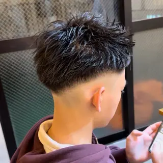 ショート メンズ ツイスパ/ TAKUMIのヘアスタイル