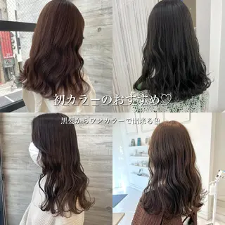 ロング カラー ParveMix 🪽鳥取彩花のヘアスタイル