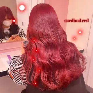 ロング カラー 𝘳𝘺𝘰𝘬𝘢 髪質改善／ブリーチのヘアスタイル