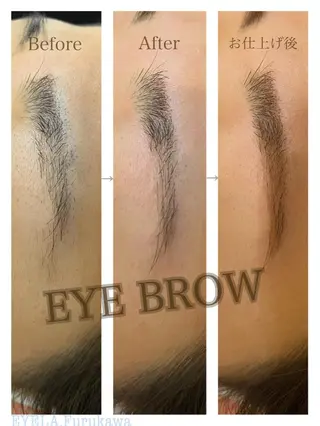 アイブロウ EYELA甲府昭和 furukawaのマツエク・マツパデザイン