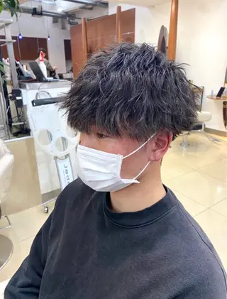 パーマ メンズ メンズパーマ特化森田 真衣🌟のヘアスタイル