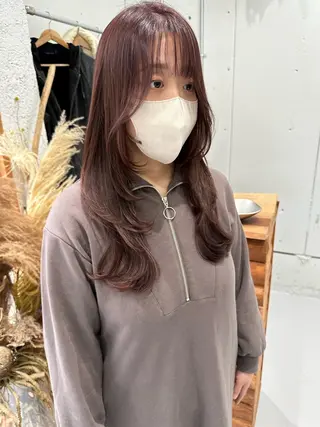 ロング 伊藤 玄のヘアスタイル
