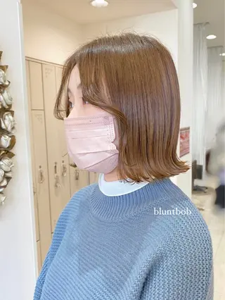 ショート カラー 阿部 響香のヘアスタイル