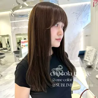 ロング カラー ParveMix￤ 大賀さつき🍨🤍のヘアスタイル