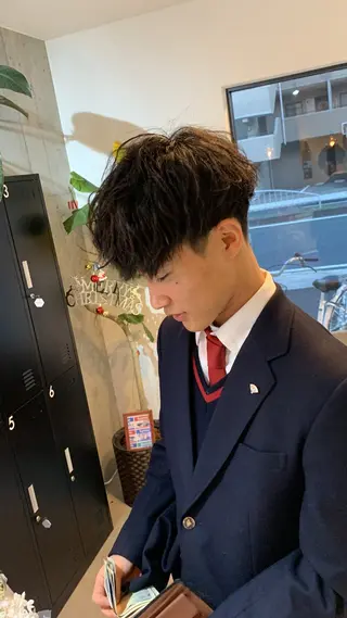 ショート メンズ ATRAS所属・パーマエキスパート 🧑‍🦱WALLYのヘアスタイル