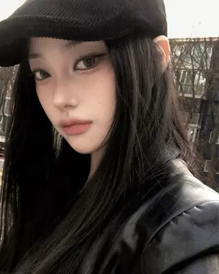 ロング カラー 韓国/うる艶カラー 💙ayana💙のヘアスタイル