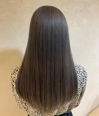 ロング カラー 竹添 有梨沙のヘアスタイル