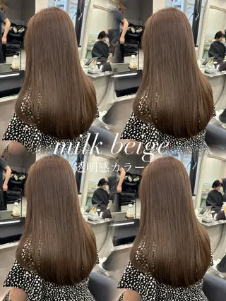 セミロング 谷川が作る熊本1🏅 ＆レイヤーカットのヘアスタイル