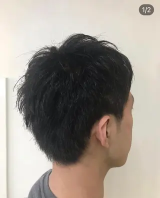 ショート カラー メンズ 横田  尚登のヘアスタイル