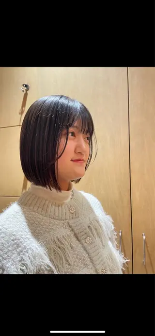 ミディアム 大人ショート/鎌倉/ カット/edA.菫のヘアスタイル