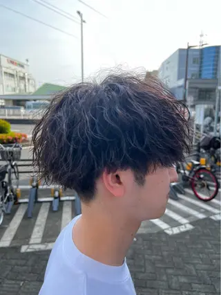 ミディアム 👑曲がる縮毛矯正 /パーマ👑ショウのヘアスタイル