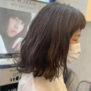 ミディアム march merryのヘアスタイル