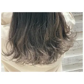 セミロング カラー ヘアアレンジ 指名支持率NO.1 スタイリストのヘアスタイル