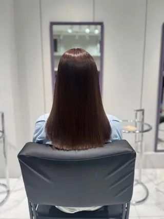 セミロング chihiro 🐰 🍭髪質改善/美髪のヘアスタイル