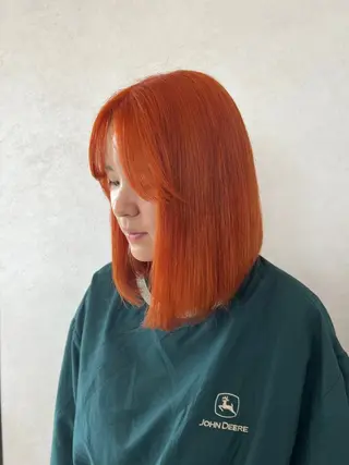 カラー nehus nagaoka所属・🖤複雑履歴ブリーチ Mizuki 🖤のヘアスタイル