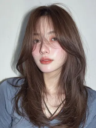 ロング カラー 🌛ダブルカラー 🌜SAYAKAのヘアスタイル