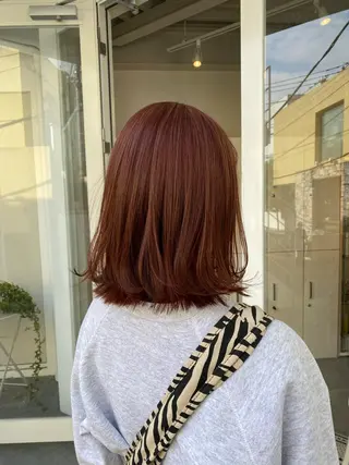 ミディアム カラー ハイトーン×似合わせ 🌱中川慎之介のヘアスタイル