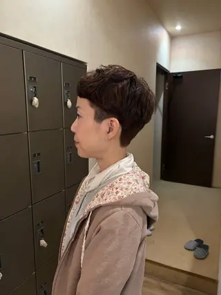 ショート mahae 林のヘアスタイル