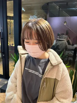 カラー 艶感透明感カラー🤍 hinaのヘアスタイル