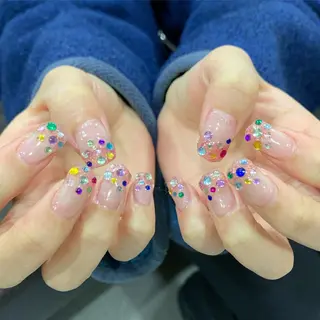 ネイル 海外girl🤎 透明感ベージュmaoのその他イメージ