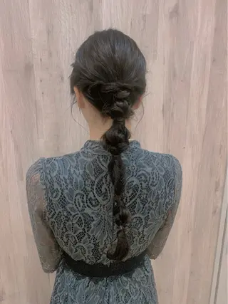 ヘアアレンジ 竹村 恵功代のヘアスタイル