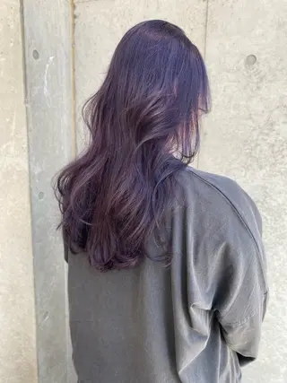 ロング カラー レイヤー/柔色 カラー/SAkiのヘアスタイル