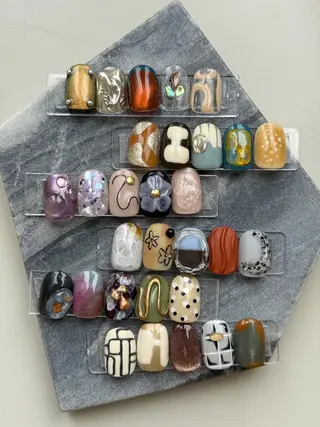 ネイル 深田 美雪のネイルデザイン