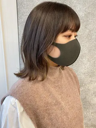 ミディアム カラー 大人可愛いHair ❤︎Ayakoのヘアスタイル