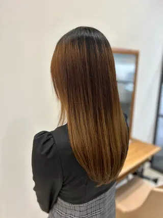 ロング 津田 莉央奈🫧‪のヘアスタイル