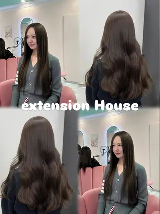 ロング シールエクステの女神 🍑Momo🍑のヘアスタイル