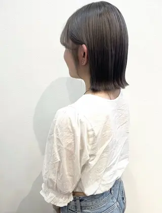 ミディアム MYRTLE TSUNODAのヘアスタイル
