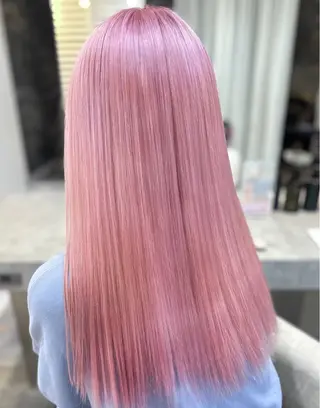 ロング カラー せいと/ウルフ/ ハイトーン/艶髪のヘアスタイル