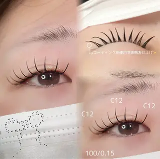 マツエク・マツパ fein.Ruka ♡垢抜け美眉のマツエク・マツパデザイン