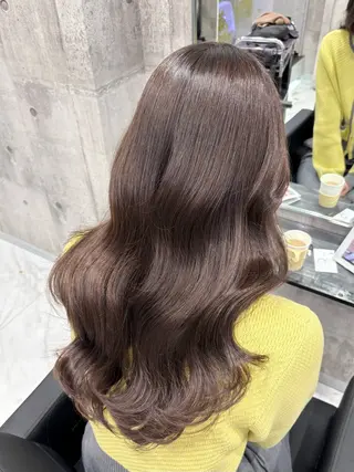 ロング カラー 🥣ケアブリーチカ ラーTakato🥛のヘアスタイル