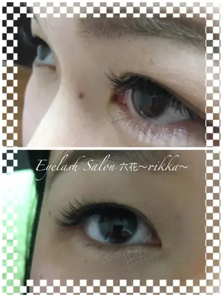 マツエク・マツパ 六花〜rikka〜所属・六花 〜rikka〜のマツエク・マツパデザイン