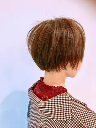 ショート 安田 美由紀のヘアスタイル