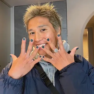 ネイル L-shine所属・メンズネイル専門店 ⭐︎大人男子空間⭐︎のネイルデザイン