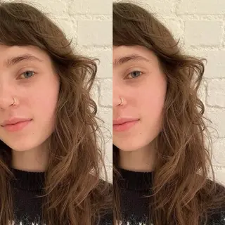 セミロング パーマ 🌀perm 🌀のヘアスタイル