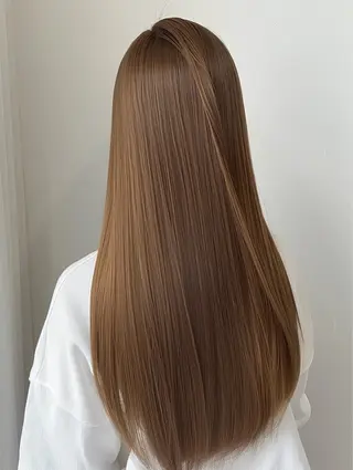 ロング 似合わせ/ブリーチ カラー.岡田友仁のヘアスタイル