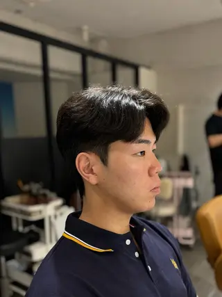 ショート メンズ 韓国メンズヘア/ ダウンパーマ/歩夢のヘアスタイル