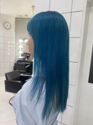 ロング カラー ヘアアレンジ minto/ 似合わせ/ハイトーンのヘアスタイル