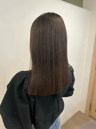 ロング カラー 透明感カラー、 アレンジ/miyuのヘアスタイル