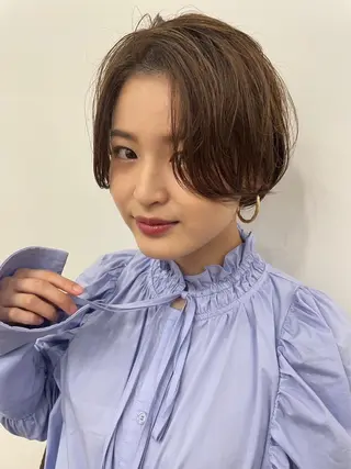 カラー ナチュラル大人っぽい スタイル　MAORIのヘアスタイル