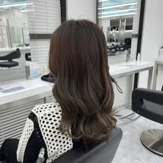 カラー 透明感韓国ヘア💍 横浜UNITED♡のヘアスタイル