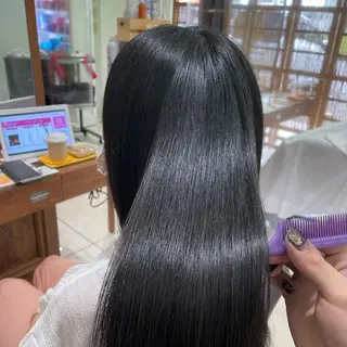 ロング パーマ solv.【ソルヴ】所属・藤田一輝 【美髪職人】のヘアスタイル